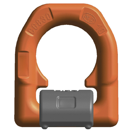 ÉTRIER DE LEVAGE A SOUDER CMU 2,5 T BASESIMPLE AVEC RESSORT GRADE100 LEVAC - 50-830B