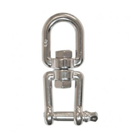 ÉMERILLON INOX AVEC MANILLE M6 SWL 225 KG LEVAC - 5175BA