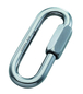 Maillon rapide g.o. d.3,5 mm zingué cmu 90 kg rupture 450 kg LEVAC - 5191AG