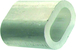 Manchon alu câble d.3 mm LEVAC - 5195E