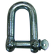 Manille droite d.10 mm 400 kg type commerciale LEVAC - 5235F