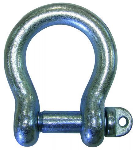 Manille lyre standard d.8 mm zinguée cmu 200 kg LEVAC - 5250DG