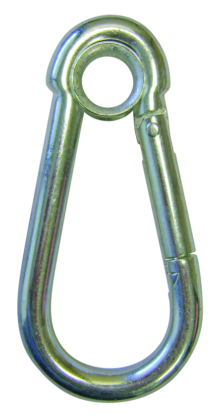 Mousqueton a oeil d.12x140 mm zingué LEVAC - 5264IO