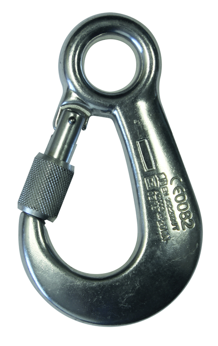 Crochet mousqueton alliage leg ouverture 20 mm pour longe LEVAC - 5266AZ003