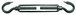 Tendeur inox d.12 mm 2 crochets swl 320 kg LEVAC - 5291D