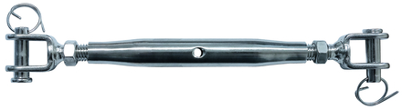 Ridoir inox 2 chapes d.6 mm cr 720 kg LEVAC - 5294B