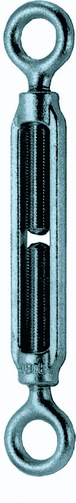 Tendeur d.16 mm 2 yeux ronds zingué cmu 1290 kg LEVAC - 5321E