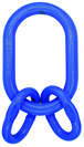 Anneau triple 10-10 cmu 8 t grade-100 LEVAC - 5815D