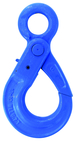 Crochet verrouillage auto a oeil chaîne d.6 mm cmu 1,4 t grade-100 LEVAC - 5835A
