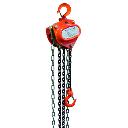 Palan manuel a chaîne cmu 5 t 6m chaînes anti-corrosion levée 6 m LEVAC - 6044G06