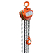 PALAN MANUEL A CHAÎNE CMU 500 KG LEVÉE 6 M CHAÎNE NOIRE ANTICORROSION LEVAC - 6046B06