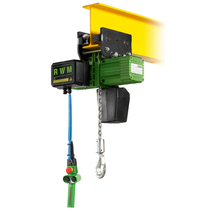 PALAN ÉLECTRIQUE CHAÎNE LIBRE 3200 KG 2 BRINS VIT.1/4 M/MN LEVÉE 3 M LEVAC - 6053G14CS