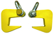 Pince lève-tuyau 2 t /paire ouverture 0-40 mm avec manilles LEVAC - 6097A20LB