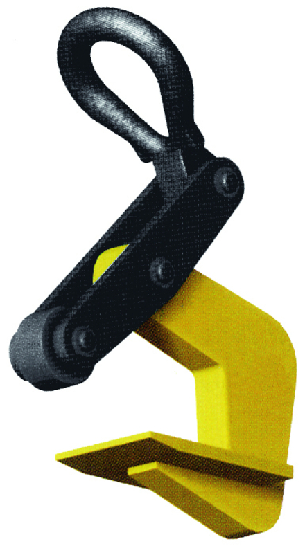 Pince cmu 2500 kg /paire 10-70 mm levage horizontal a rouleau LEVAC - 6105B25