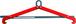 Pince lève-fût horizontal cmu 500 kg prise 450 a 920 mm LEVAC - 6113B
