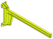 Potence murale portée 5 m cmu 150 kg inversée rotation 180° LEVAC - 6126A05