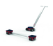 Patin rouleur 3 t avec timon LEVAC - 6136L3