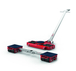 Patin rouleur 6 t avec timon LEVAC - 6136L6