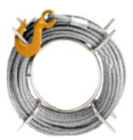 COURONNE CÂBLE LONG. 20M CÂBLE  6180B SUR ENROULEUR LEVAC - 6180BC