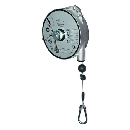 Équilibreur de charge 2-4 kg course 2,50 m avec cliquet LEVAC - 6300DC