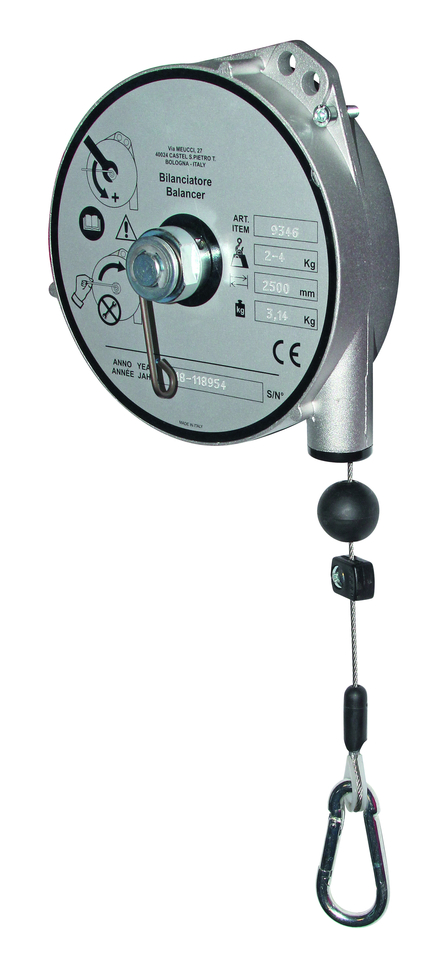 Équilibreur de charge 8-10 kg course 2,50 m avec cliquet LEVAC - 6300JC