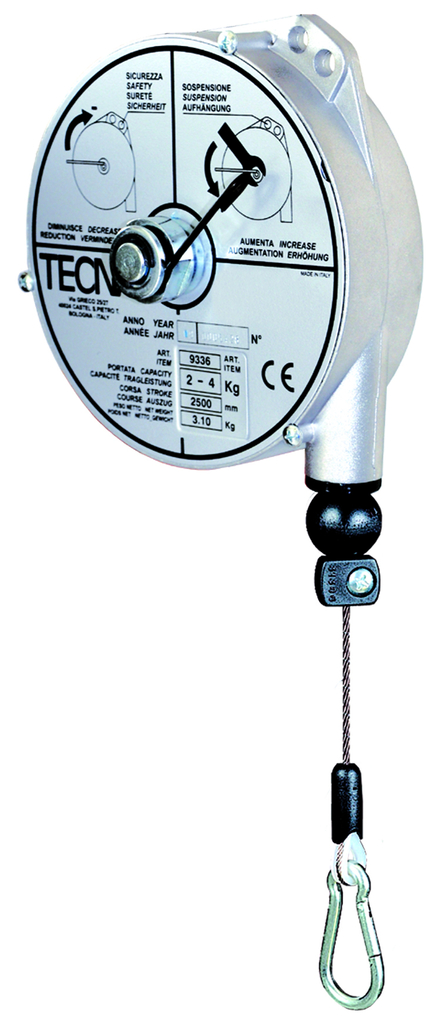 Équilibreur de charge 8-10 kg course 2,50 m sans cliquet LEVAC - 6300J
