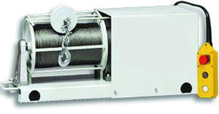 Treuil électrique cmu 300 kg 220 mono 2,5cv 20 m/mn 80m câble d.6 mm LEVAC - 6537B