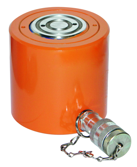Vérin tres bas cmu 10 t simple-effet course 38 mm LEVAC - 6802A