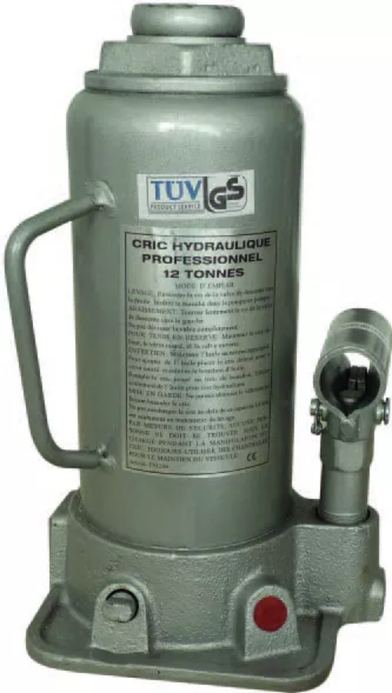 Cric bouteille hydraulique 12 t LEVAC - 6806D