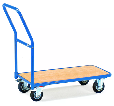 Chariot plateforme charg.200 kg dim. utiles 850 x 450 mm LEVAC - 6905A01