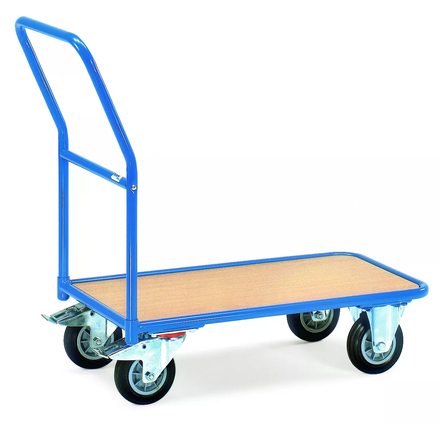 Chariot plateforme charg.400 kg dim. utiles 850 x 500 mm LEVAC - 6905B01