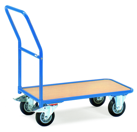 Chariot plateforme charg.400 kg dim. utiles 1000 x 700 mm LEVAC - 6905B02