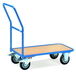 Chariot plateforme charg.400 kg dim. utiles 1000 x 700 mm LEVAC - 6905B02