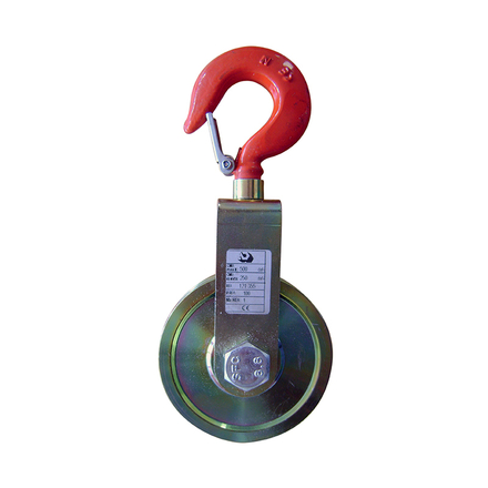 Poulie a câble a chape br cmu 500 kg réa b.bronze d.100 mm câble d.8/10 mm LEVAC - 7060GBR