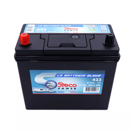 Batterie 12V 45Ah 400A 237x134x226 mm stecopower - 423