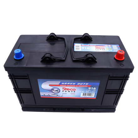 Batterie 12V 110Ah 800A 345x173x233 mm heavy duty stecopower - 916