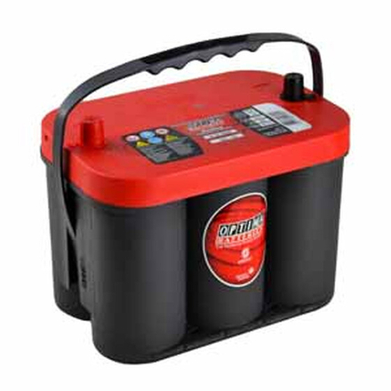 BATTERIE OPTIMA REDTOP DEMARRAGE 12V 50AH 815A - RTC4.2