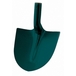 Pelle ronde 27 cm Manche bois LEBORGNE - 005271