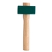 Massette angles abattus (1.2kg) manche bois certifié PEFC 100% (260 mm) LEBORGNE - 123121