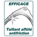 Faucille à herbe droite 45 cm manche bi-matière duopro - LEBORGNE - 271455