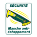 Faucille à broussailles coudée 50 cm manche bi-matière 50cm DUOPRO - LEBORGNE - 274505