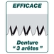 Scie arboricole 35 cm manche bi-matière duopro + fourreau - LEBORGNE - 290345