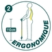 Plantoir ergonomique spécial paillis LEBORGNE naturOvert 320070