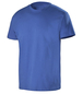 TEE-SHIRT A MANCHES COURTES BIO BLEU ROYAL ARTISAN BTP CEPOVETT - 15-T941-13