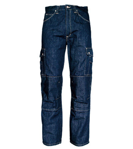 JEAN’S MULTIPOCHES GENOUILLÈRES CRAFT WORKER BLEU JEAN ARTISAN BTP CEPOVETT - 20-9049-9905-50