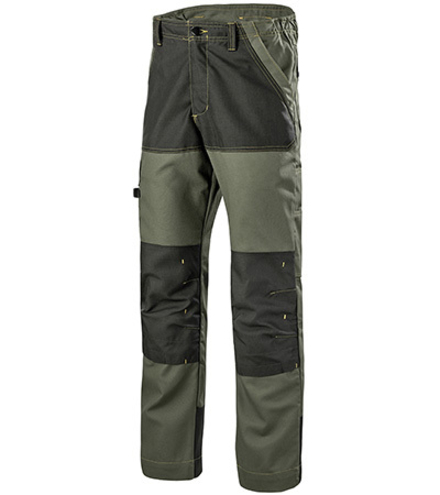 PANTALON RENFORCE CRAFT WORKER BRONZE / NOIR ARTISAN BTP CEPOVETT - 20-9050-9883-2214