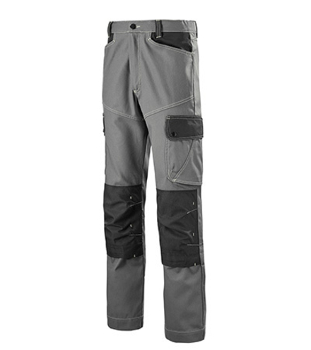 PANTALON CRAFT WORKER GRIS CONVOY / NOIR ARTISAN BTP CEPOVETT - 20-9062-9883-325