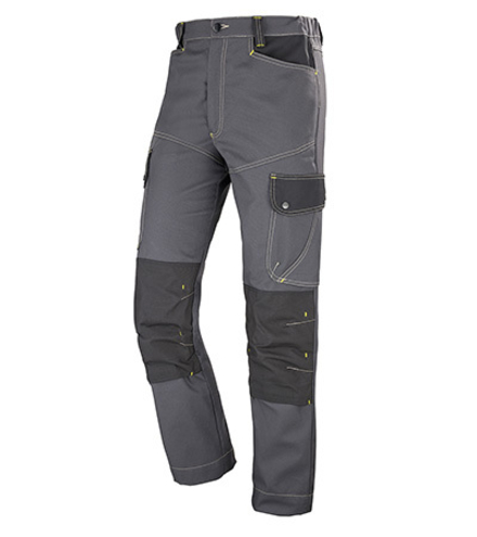 PANTALON CRAFT WORKER GRIS CHARCOAL / NOIR ARTISAN BTP CEPOVETT - 20-9062-9883-657