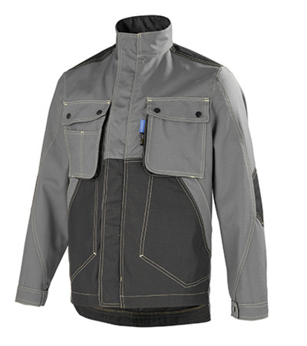 BLOUSON CRAFT WORKER GRIS CONVOY / NOIR ARTISAN BTP CEPOVETT - 20-9250-9883-325