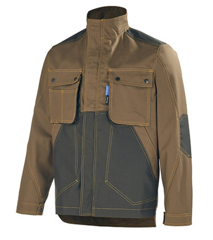BLOUSON CRAFT WORKER MARRON / NOIR ARTISAN BTP CEPOVETT - 20-9250-9883-872